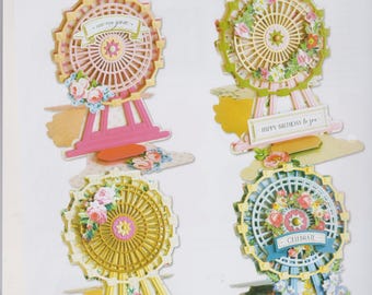 Anna Griffin Riesenrad Staffelei Karte Dies AG-1438H im Ruhestand NIP Metall Schneiden Crafting 666303024381