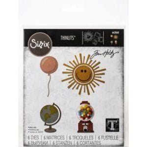 663868 Sizzix Thinlits Dies por Tim Holtz-Circle Play 2019