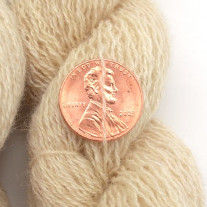 Destash Delicate Cashmere Lace Recycled Yarn, Read Description Carefully, Sweater Lot, 2270 Yards, Beige, Reclaimed Ecofriendly image 3
