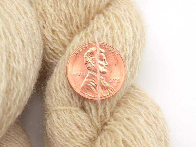 Destash Delicate Cashmere Lace Recycled Yarn, Read Description Carefully, Sweater Lot, 2270 Yards, Beige, Reclaimed Ecofriendly image 3