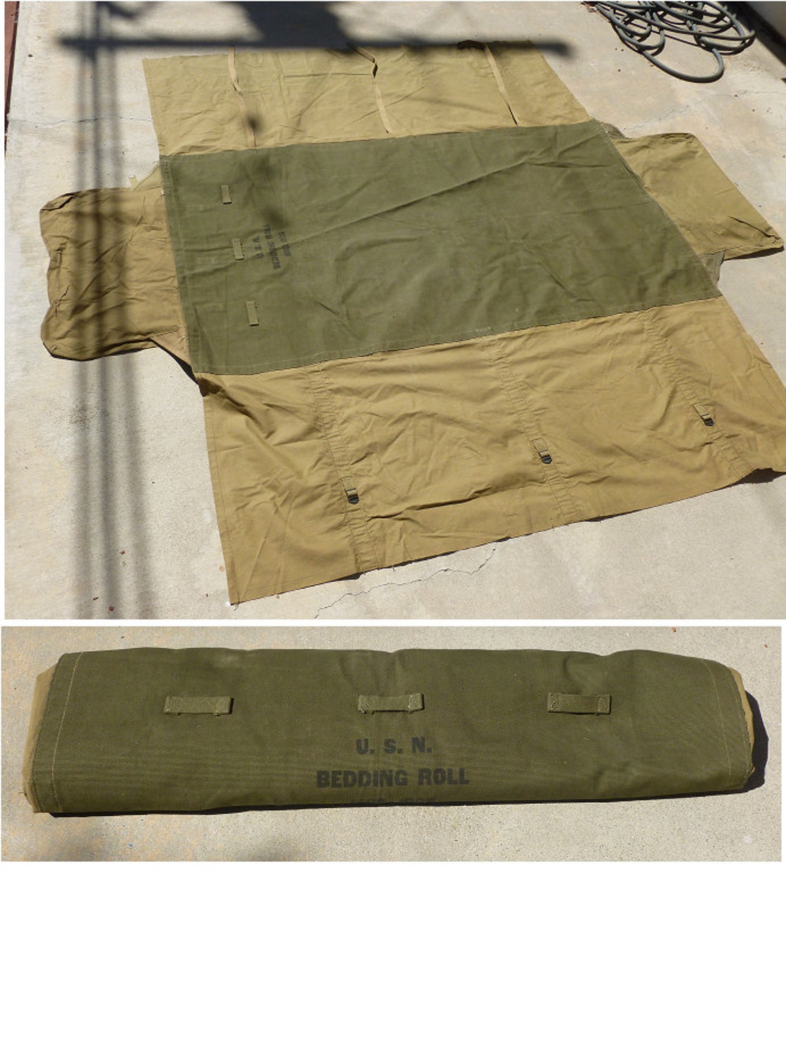 WWII USN Bedroll Model 1935World War II American Field Etsy