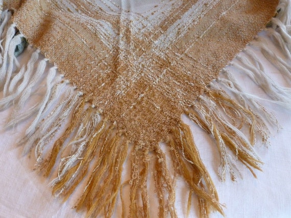 Vintage Arola Shawl~~Made in Finland~~1970's Wool