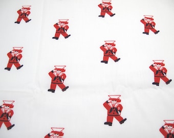 Sailor Fabric by Schwartz Liebman~~68" x 44"~~Item #632