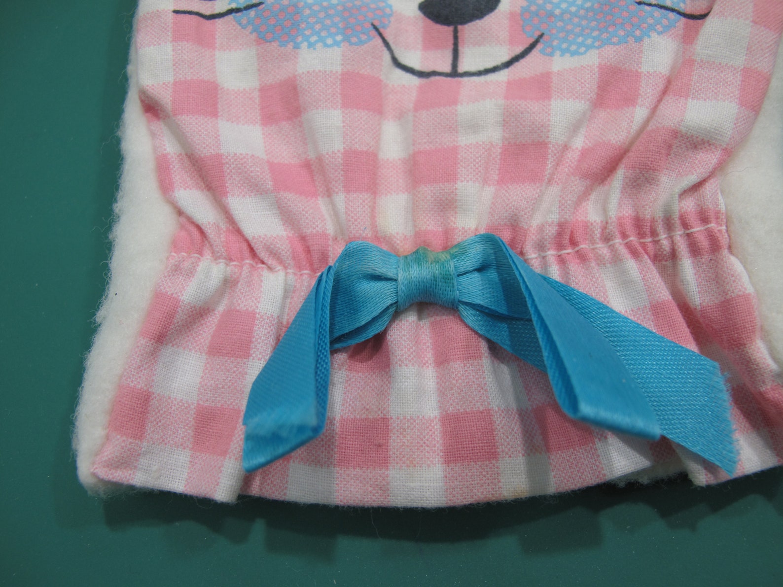 Vintage Powder Mitt With Cat FaceChild's Powder Etsy