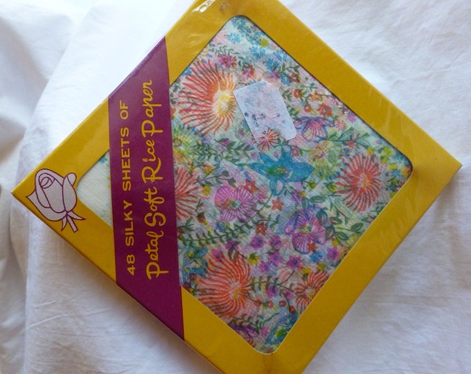 48 Rice Paper Sheetsdecorative Rice Paper Sheetsfloral Rice Paper for Crafts Scrapbooks Mixed