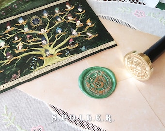 Wizarding World Black Family Wax Seal Stamp, Toujours Pur, Wizard, Vintage, Unique Design