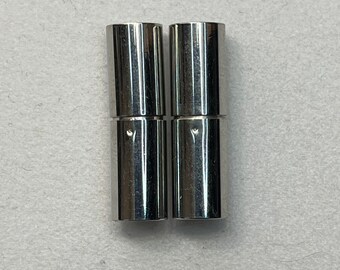 Silver Twist Clasp Set - 2 pair | Stainless Steel Clasp
