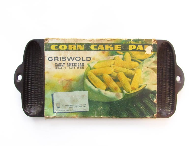No. 273 Corn Cake Pan griswold Cast Iron Skillet Cornbread Etsy