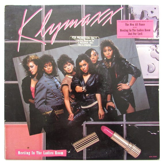 Klymaxx Meeting In The Ladies Room Promo Vinyl Record