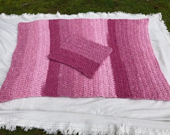 Baby Blanket and Tiny “Lovey” Blanket