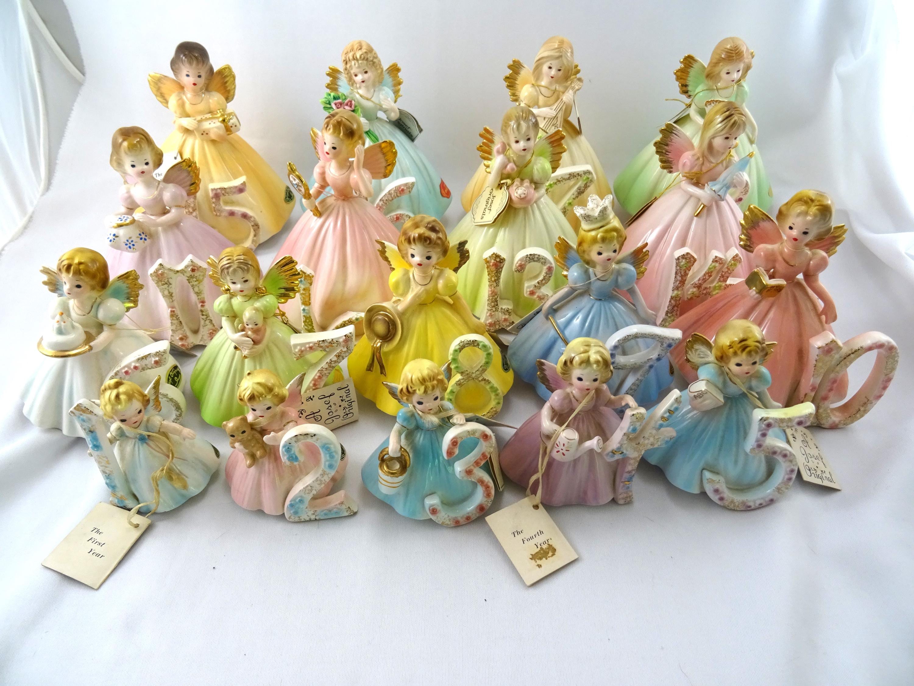 Vintage Angel Figurine - Etsy