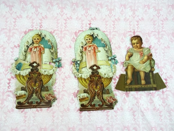 Antique Baby Bunting From Art Supplement The Chicago Tribune Etsy