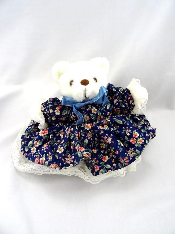 dress blues teddy bear 10'' Mini US Air Force Female Teddy Bear in Dress Uniform