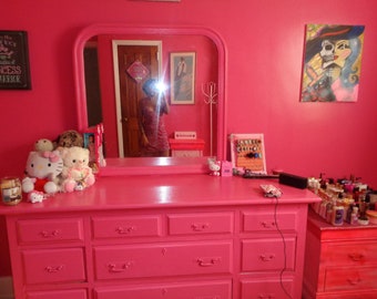Dressers With Mirror Etsy