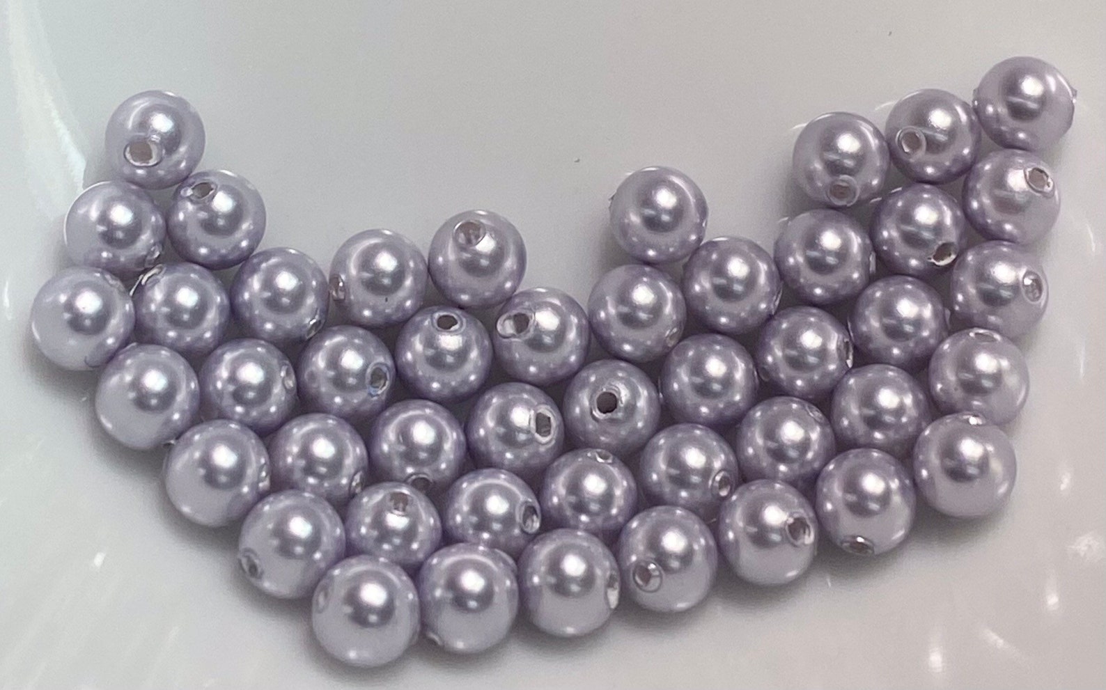 Swarovski Pearls Round 8mm 6mm 4mm 3mm Lavender Etsy