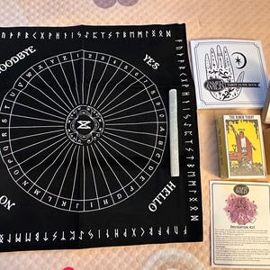 Complete Tarot Deck & Divination Kit With Pendulum