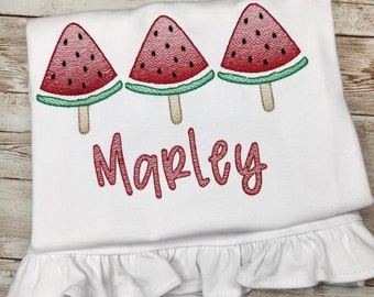 Embroidered Watermelon Shirt