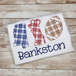 Embroidered Ole Miss Shirt