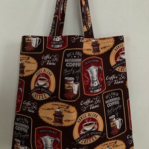 Simple Morning Coffee Tote, Shoulder Bag image 1