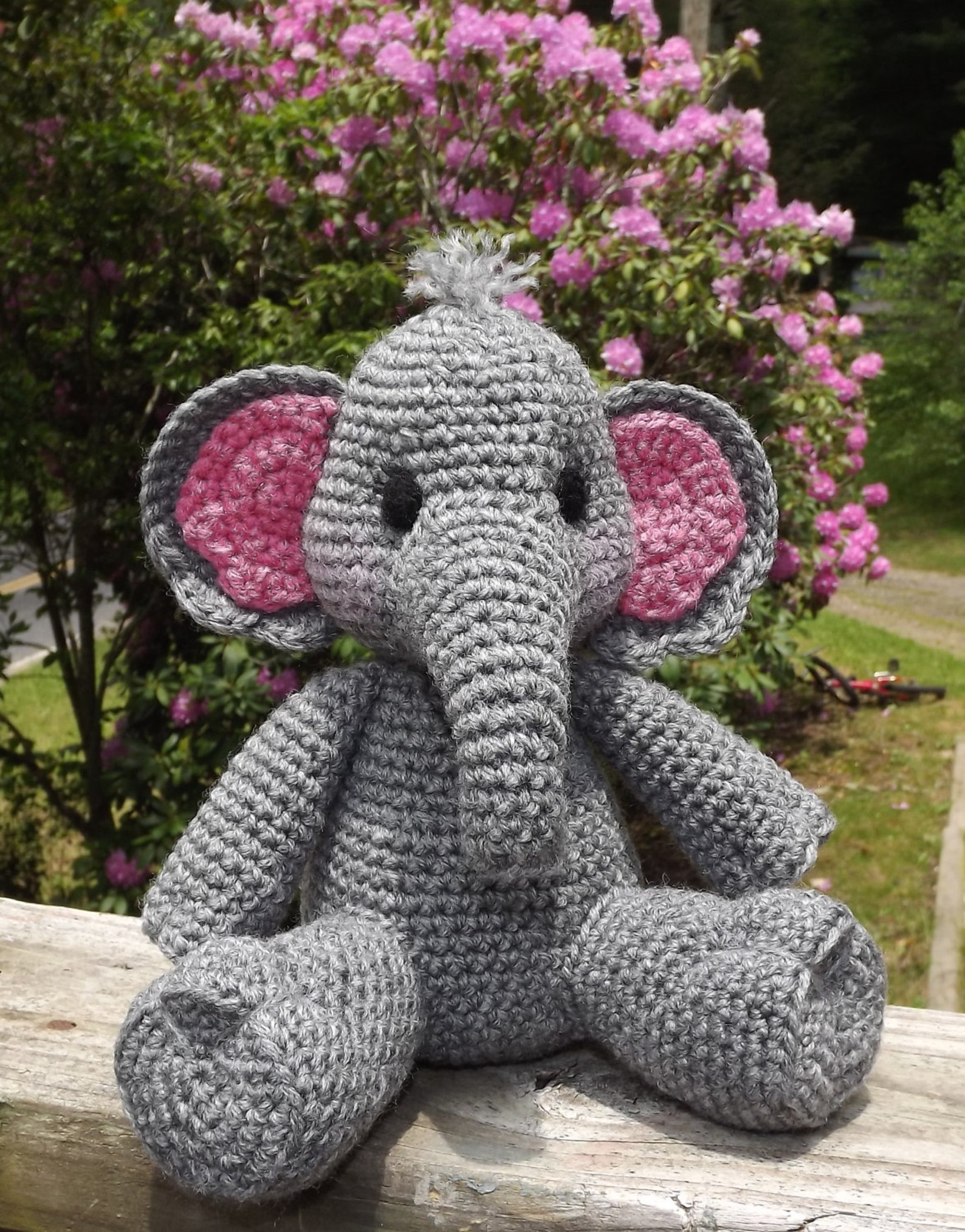 Baby Elephant Amigurumi Crochet Pattern PDF Doll Not Included - Etsy