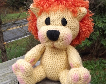 Baby Lion Amigurumi Pattern PDF
