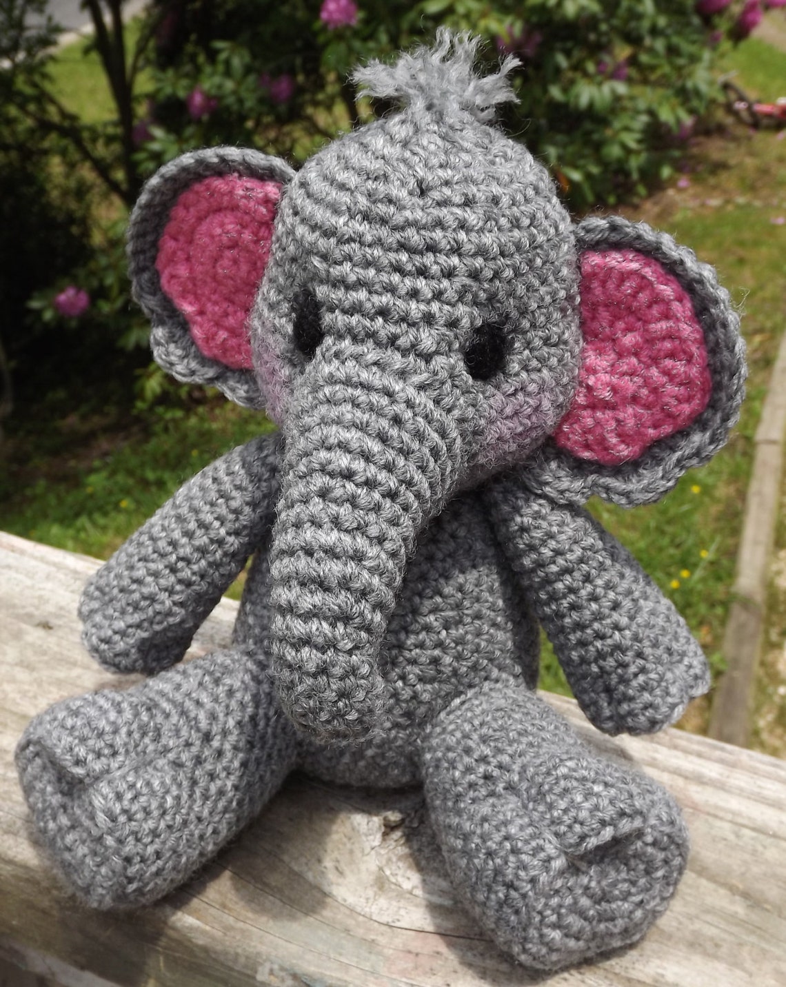 Baby Elephant Amigurumi Crochet Pattern PDF Doll Not Included - Etsy