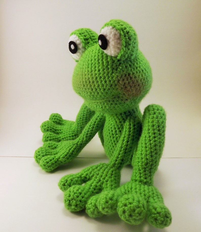 Froggy Amigurumi Pattern Frog Crochet Pattern PDF File Only - Etsy