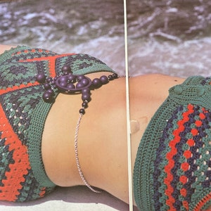 Retro Summer Style: Must-Have 70s Short Shorts and Crochet Bikini Patterns pdf, Instant Digital Download, Summer of Love!