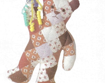 3 Teddy Bear Sewing Patterns pdf Instant Digital Download, Super Easy Perfect for Beginners!