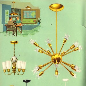 Vintage thomas sales industries lighting