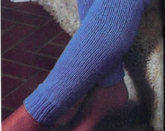 Scaldamuscoli A Maglia Anni '80 Per Donna - Lunghi, Elastici - Per Festa, Sport, Yoga - Foto 5