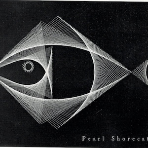 12 String Art Pattern Ebook Owl Butterfly Snowflake Lilly Boat Fish Goose Geometric, Instant Digital Download pdf, Retro Decor Wall Art DIY