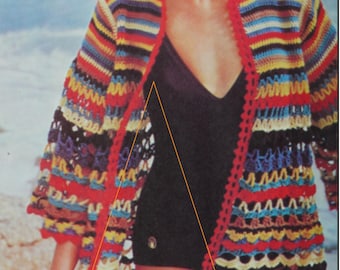 6 Vintage Granny Square Summer Crochet Patterns Bikini Top and Short Shorts, Halter Top and Bikini Coverup Instant Digital Download pdf