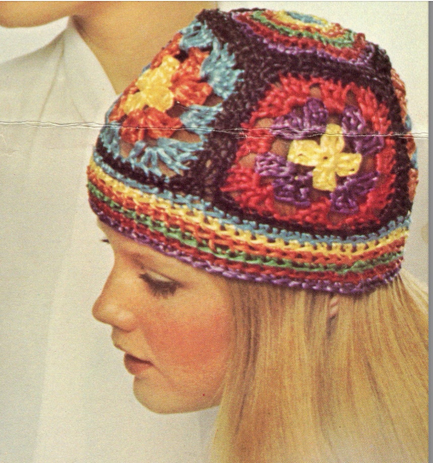 9 Festival Bucket Hat Crochet Patterns Granny Square Retro