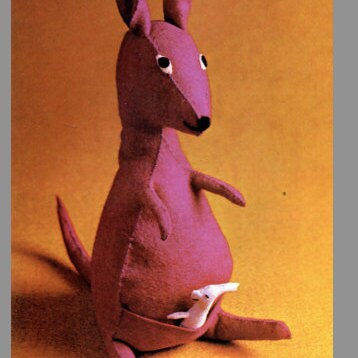 Kanga & Roo Felt Toy Sewing Pattern