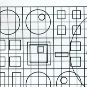 Vintage Large Latch Hook Rug Pattern PDF, Instant Digital Download 1970s does 1950s Retro image 5