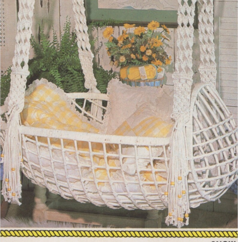 Macramé Pet Hammock Pattern Pdf Instant Digital Download Etsy