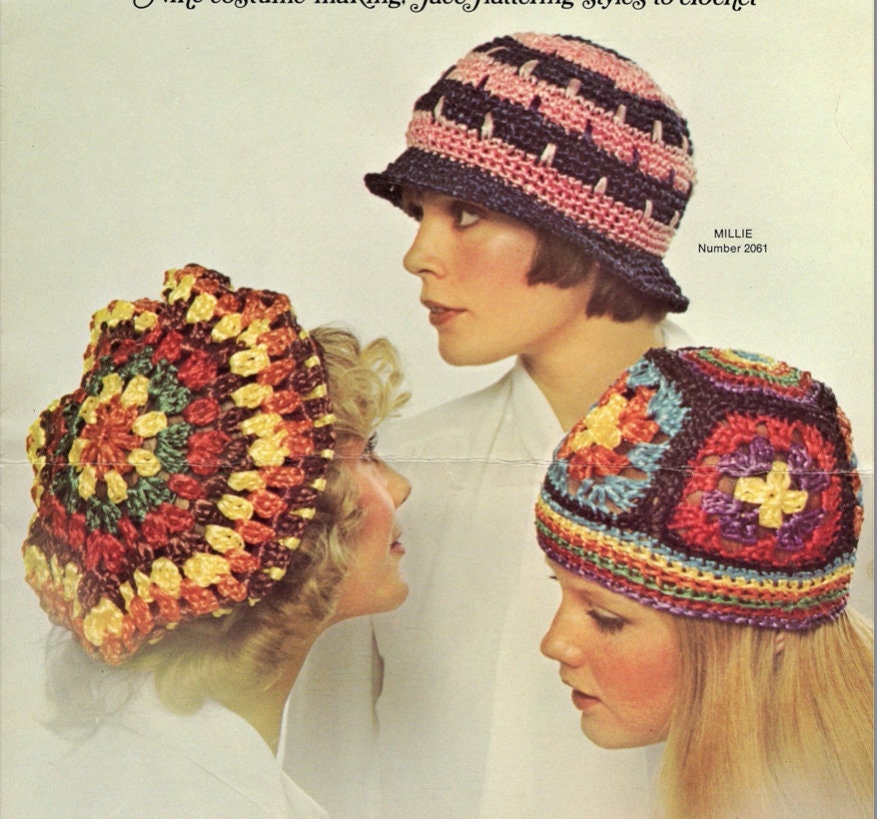 70s hippie hat - Etsy 日本