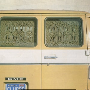 Vintage 70s Macrame Van Curtains Pattern pdf Instant Digital Download pdf Boho Funky VW Bus Vanlife Vibes