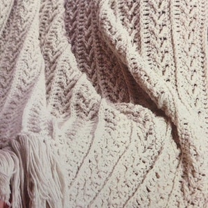 5 Afghan or Throw Crochet and Knit Pattern Books; Vintage Afghan Crochet  and Knit Pattern Books