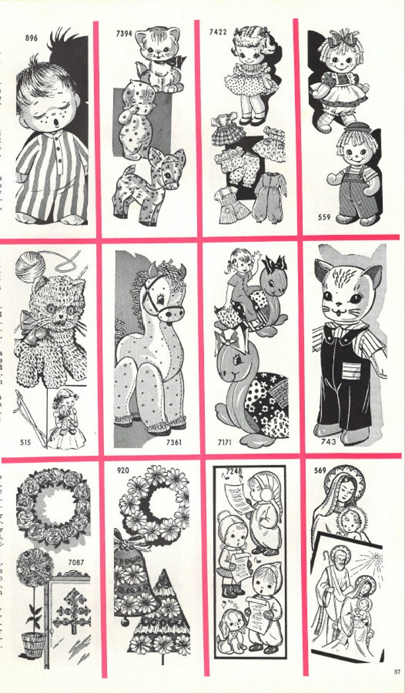 1970s Needlecraft Mail Order Catalog Ebook Laura Wheeler Etsy