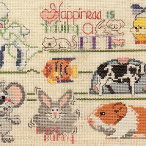 50 Animal Cross Stitch Pdf Patterns, Instant Digital Download, Easy ...