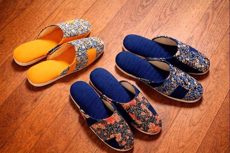 Patron de couture pour chaussons patchwork - Téléchargement numérique pour des chaussures confortables et création de votre propre confort ! image 1