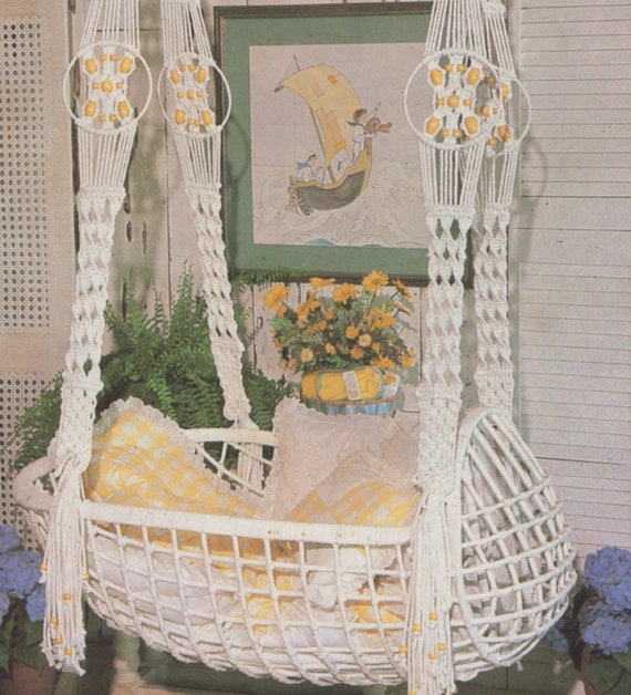 macrame cradle