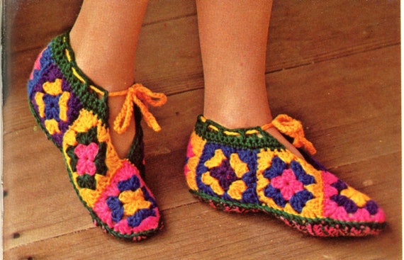 Naztazia granny 2024 square slippers