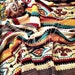 Native American Summer Crochet Blanket Pattern, Instant Digital Download pdf eBook, Southwestern Style Decor & Navajo Vibes 50x70 