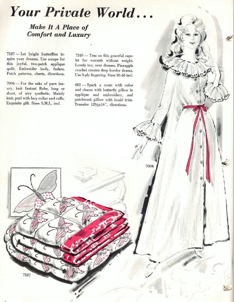 1970s Needlecraft Mail Order Catalog Ebook Laura Wheeler Etsy