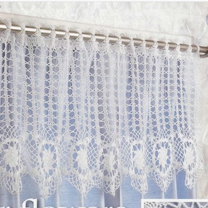2 Sets of Van Boho Curtain Crochet Patterns pdf Instant Digital Download, Vanlife & Funky Vibes!