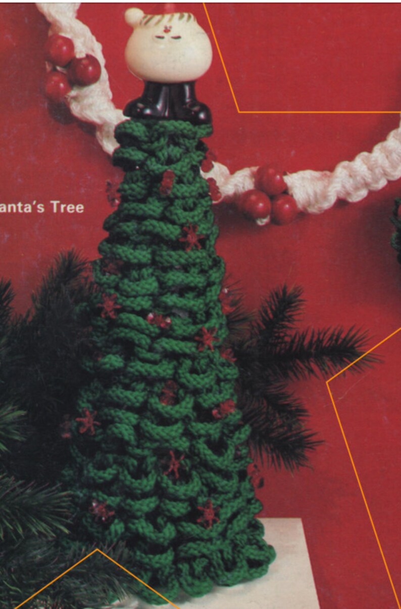 3 Macrame Wall Hanging Holiday Decor Patterns Santas Tree Etsy