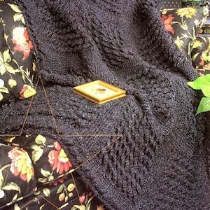 3 Afghan Patterns eBook, Fisherman's Crochet Blanket, Edwardian Throw & Mexican Serape, Instant Digital Download pdf, Easy Patterns on Sale!